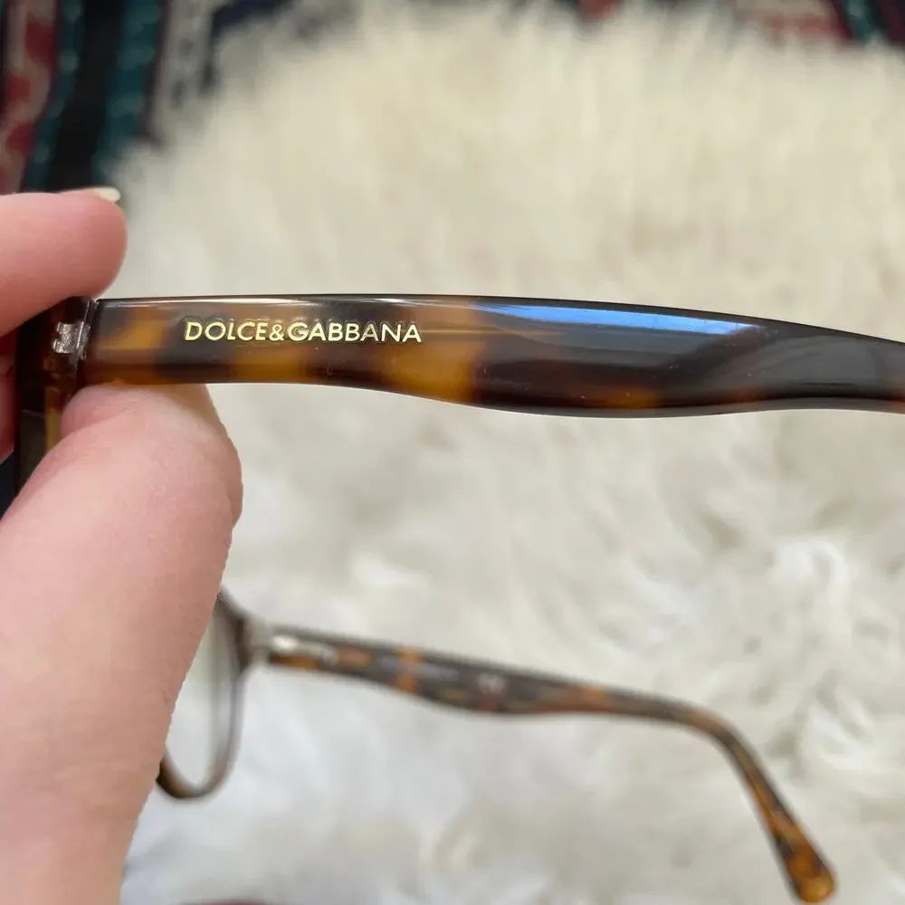 Dolce & Gabbana D&G prescription sunglasses tortoise DG3146P 'T' FRAMES ONLY - Picture 7 of 8